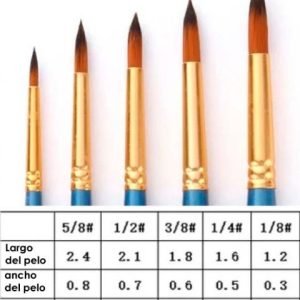 Juego de 5 pinceles(1)